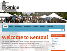 Tablet Screenshot of kentonbusiness.com